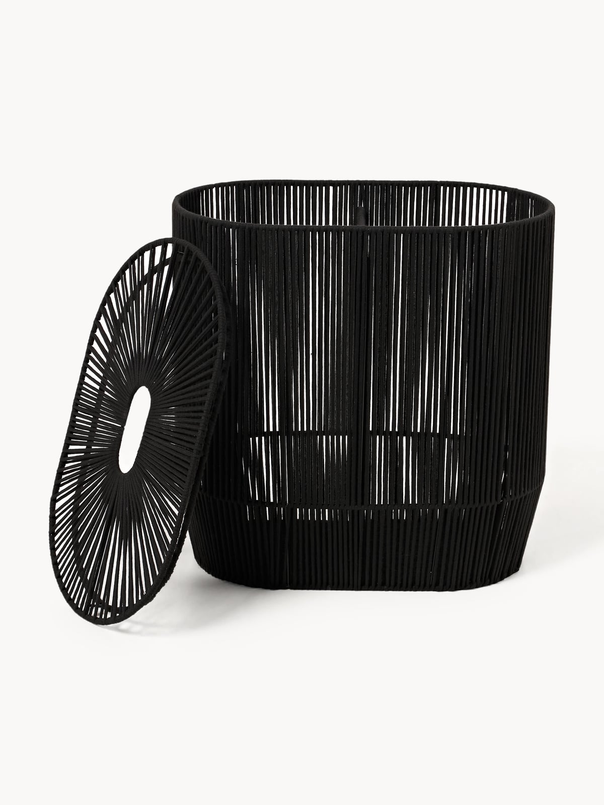 Gabe Handwoven Double Laundry Basket in Rope