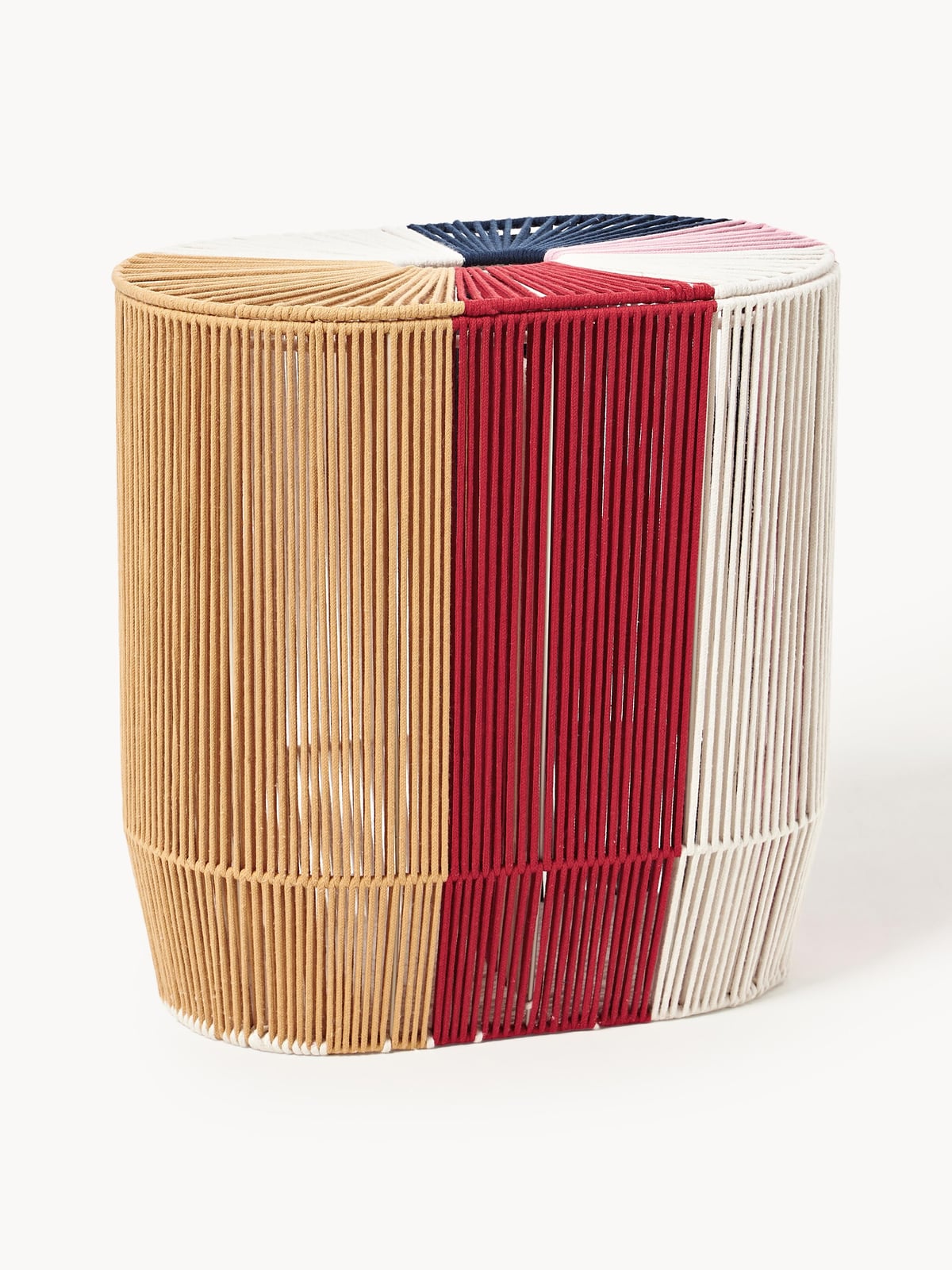 Gabe Handwoven Double Laundry Basket in Rope