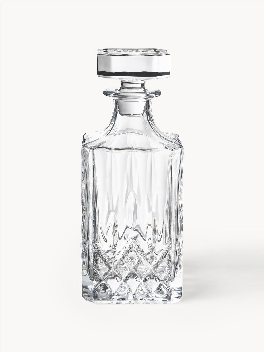 George Whisky Set with Embossed Pattern