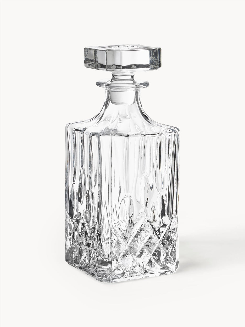 George Whisky Set with Embossed Pattern