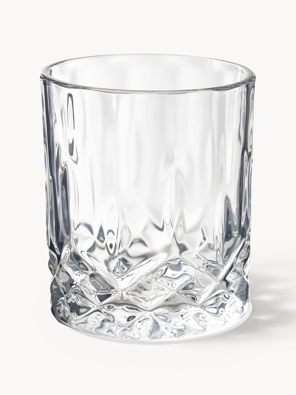 George Whisky Set with Embossed Pattern