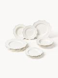 Grace Porcelain Tableware Set, 4 People, Set of 12