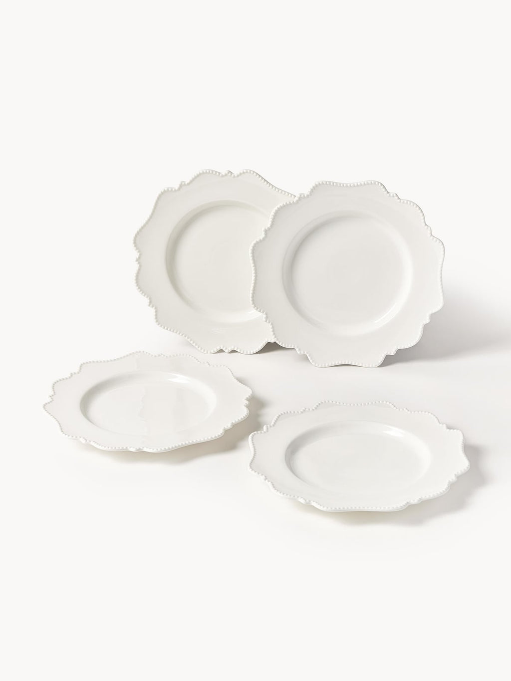 Grace Porcelain Tableware Set, 4 People, Set of 12