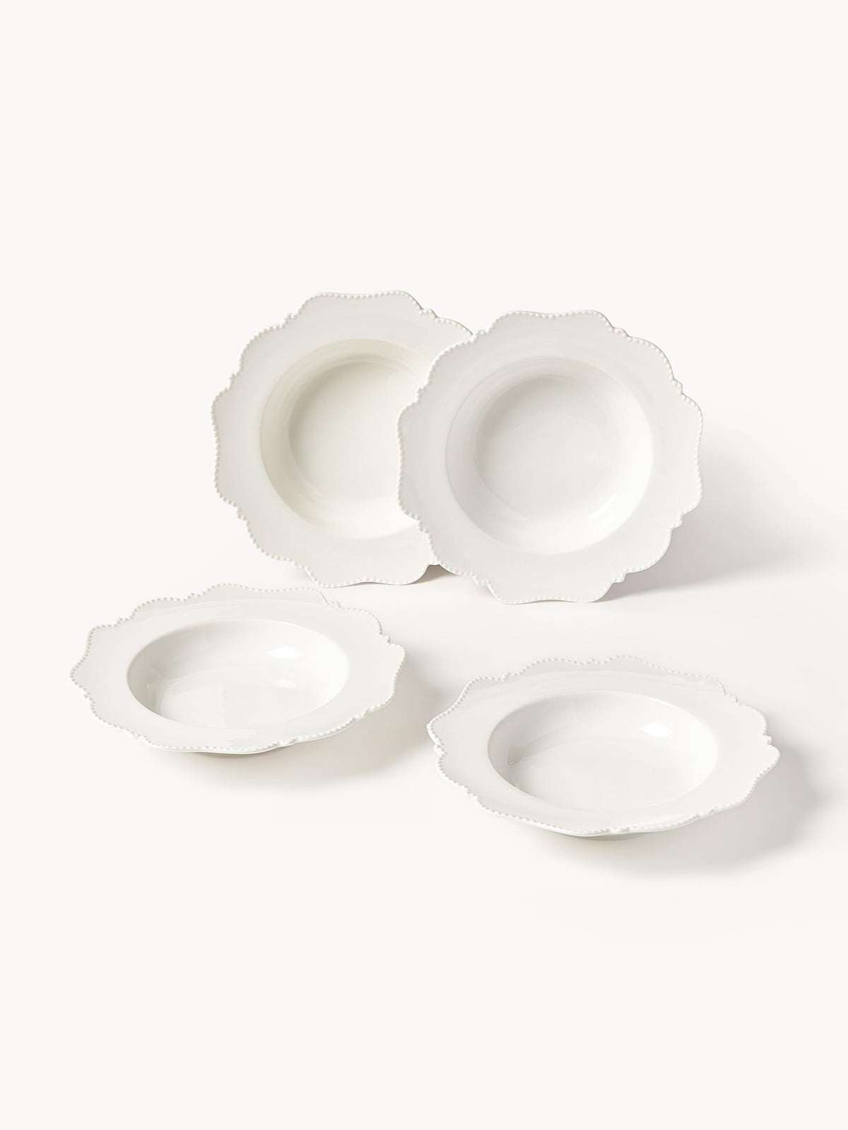 Grace Porcelain Tableware Set, 4 People, Set of 12