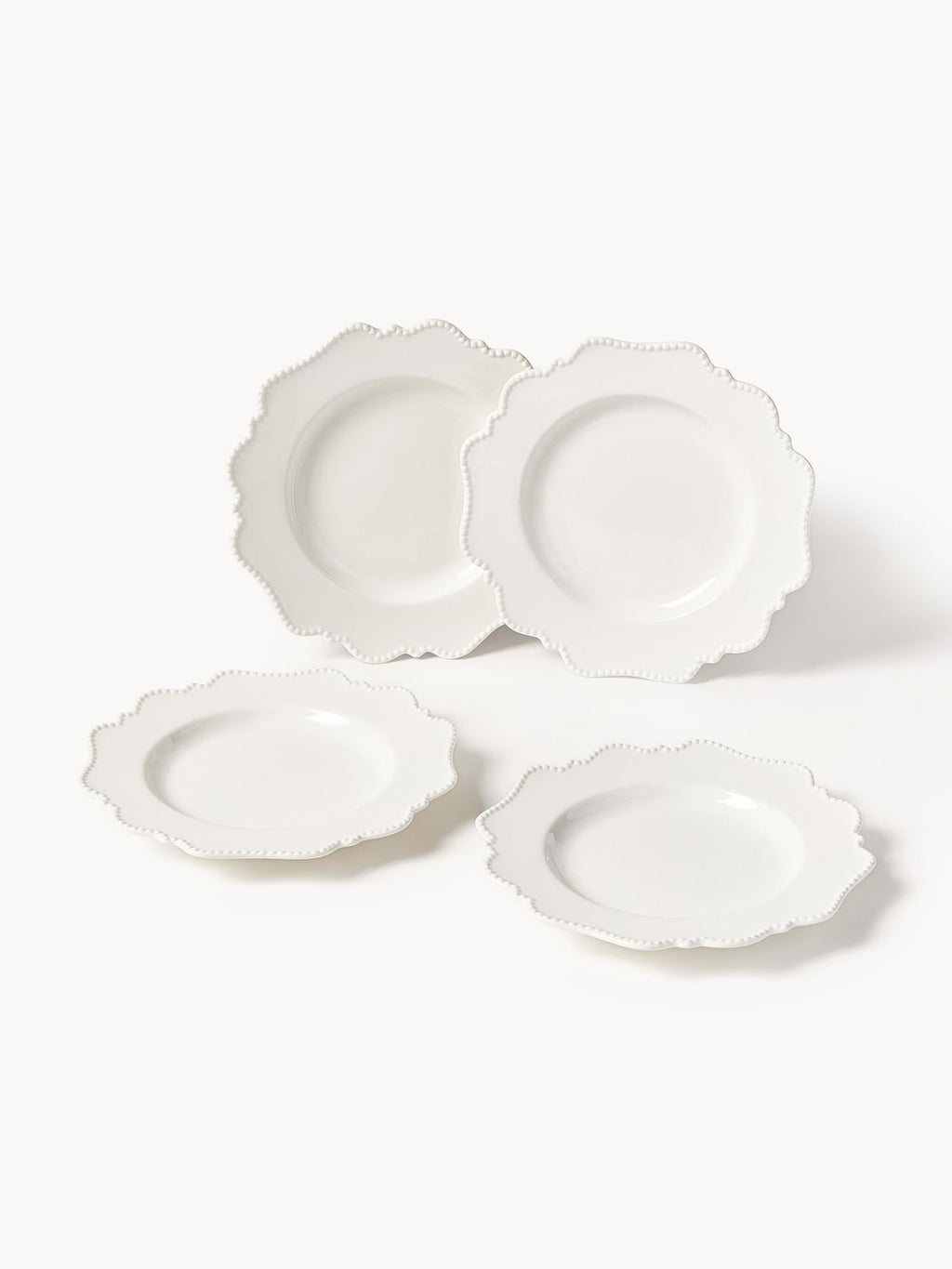Grace Porcelain Tableware Set, 4 People, Set of 12