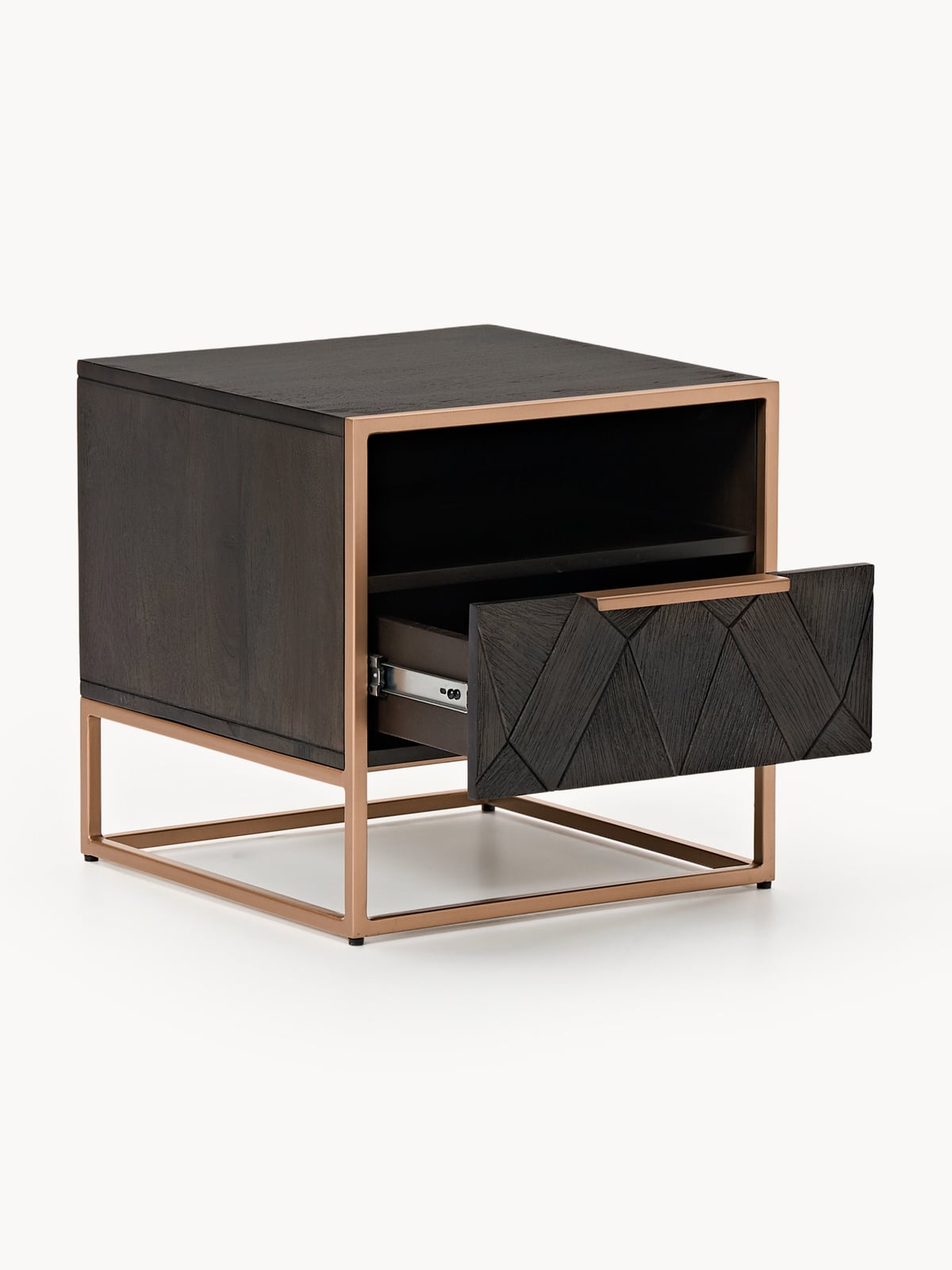 Harry Mango Wood Bedside Table
