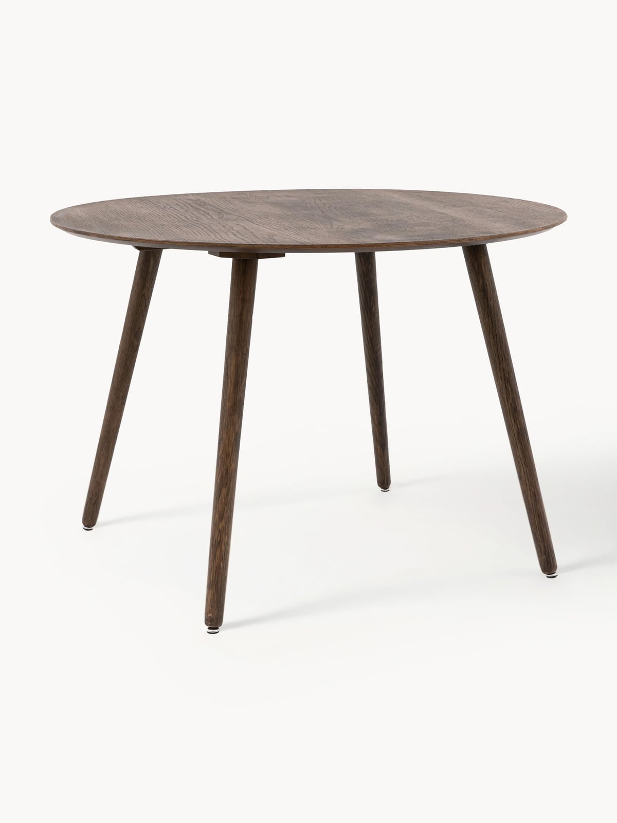 Hatfield Round Oak Wood Dining Table, Ø 110 cm