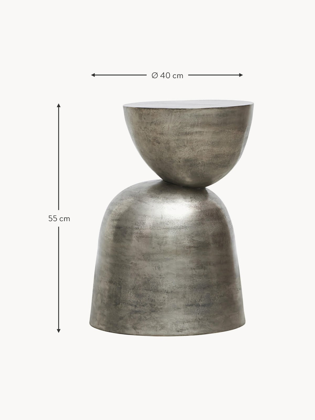 Heena Handmade Aluminium Side Table