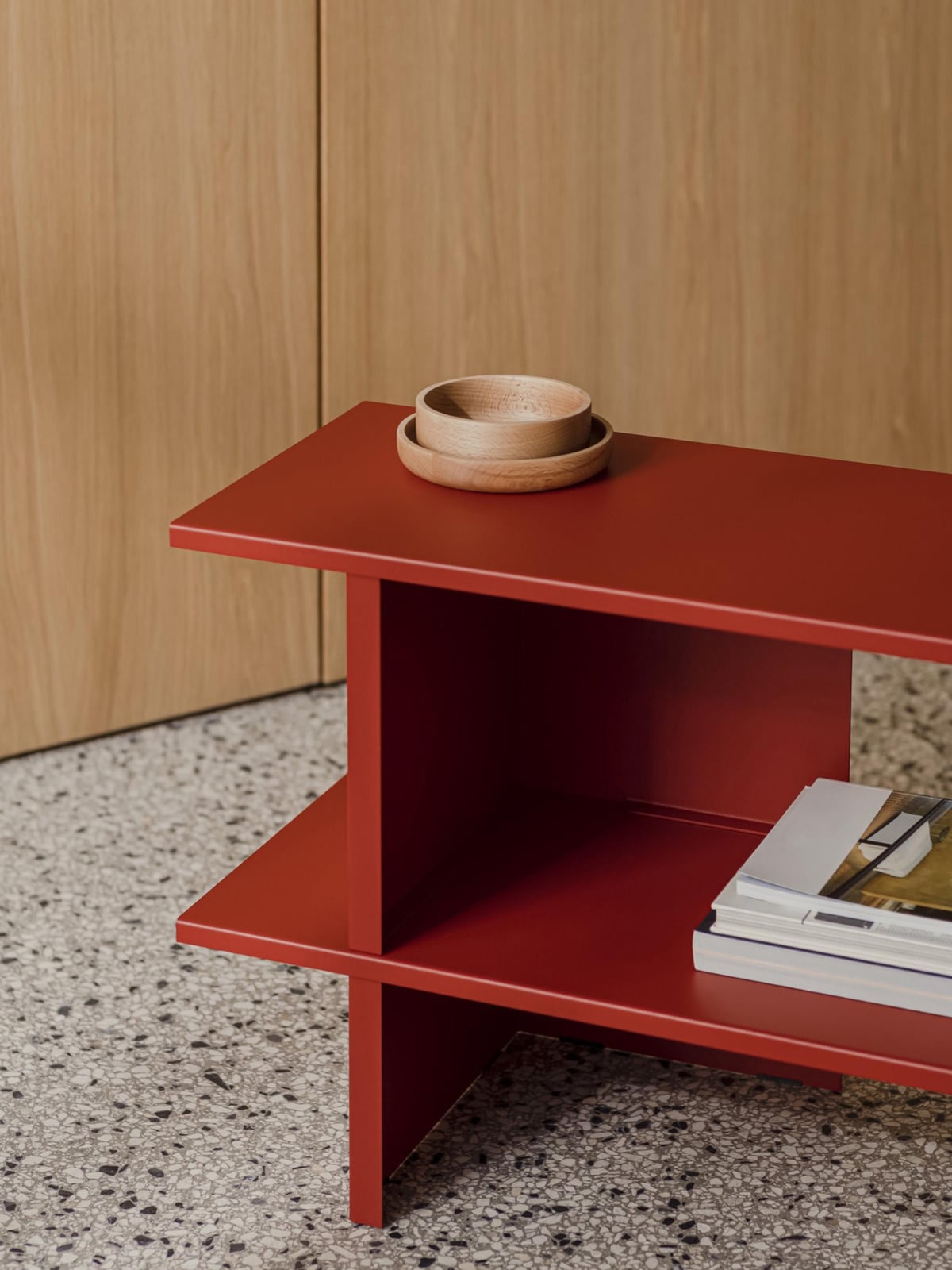 Hes Low Shelving Unit