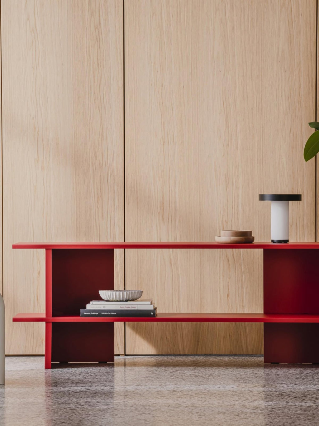 Hes Low Shelving Unit
