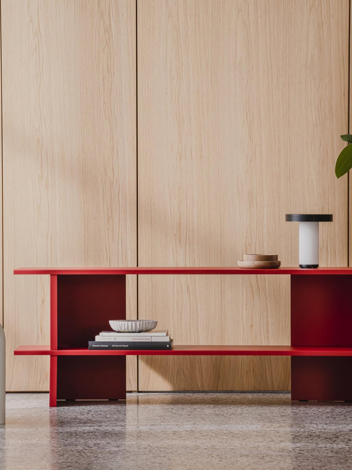 Hes Low Shelving Unit
