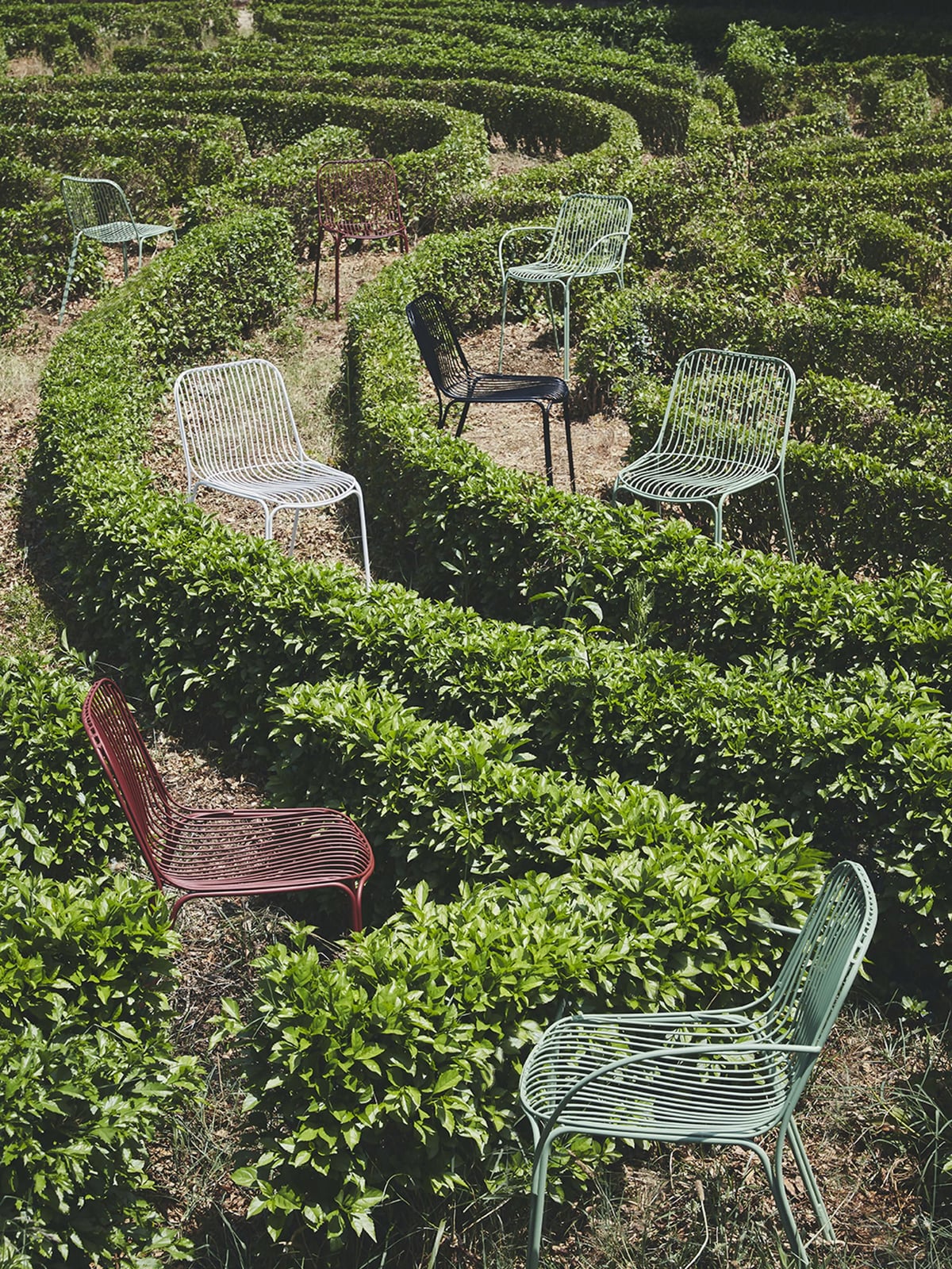 Hiray Garden Dining Chair with Armrests