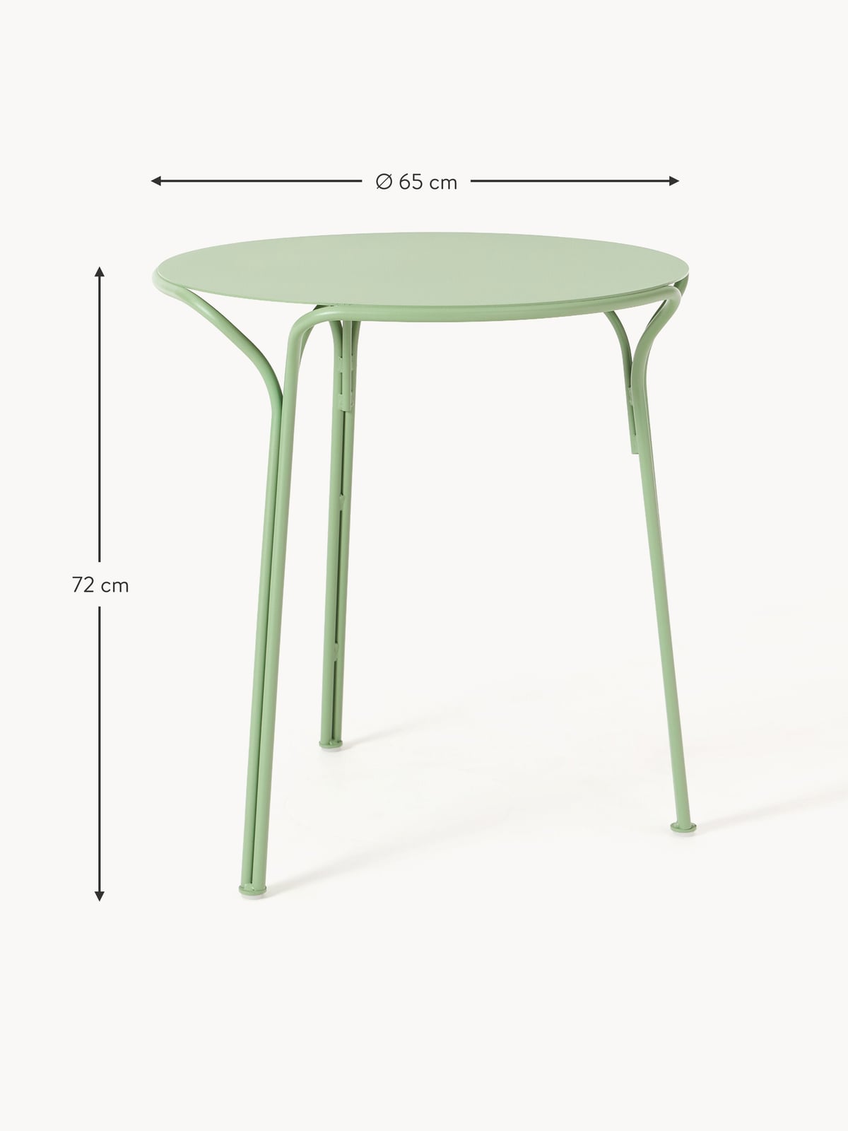 Hiray Round Garden Table, Ø 65 cm