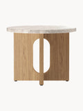 Ibiza Round Side Table with Sandstone Table Top