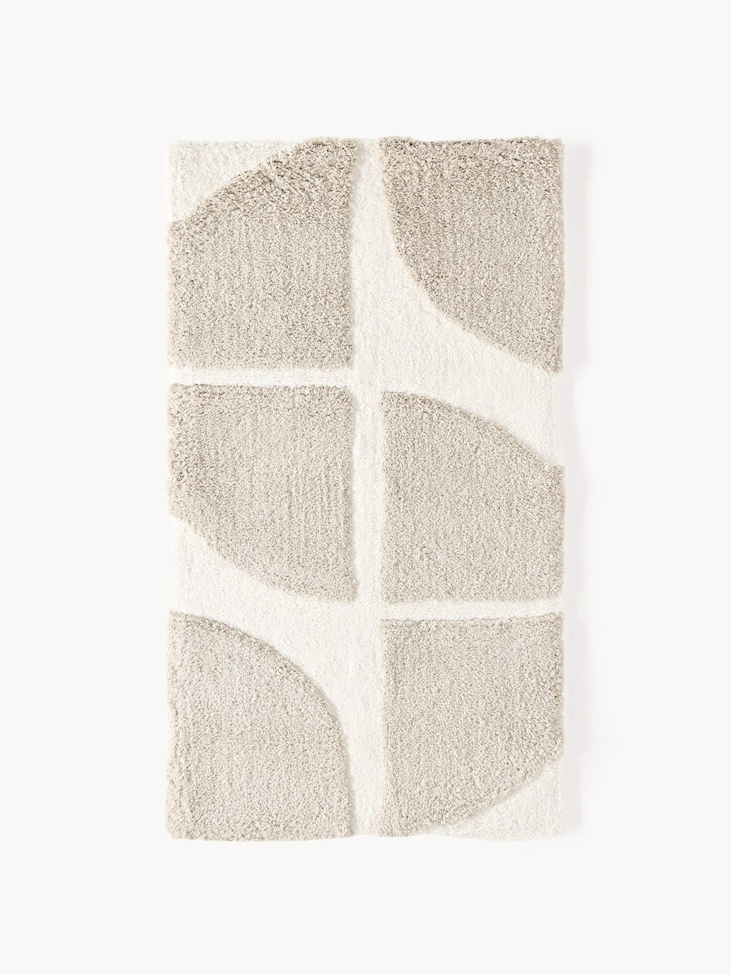 Jade Fluffy High-Low Rug