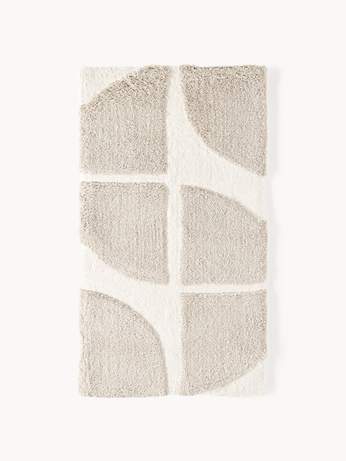 Jade Fluffy High-Low Rug