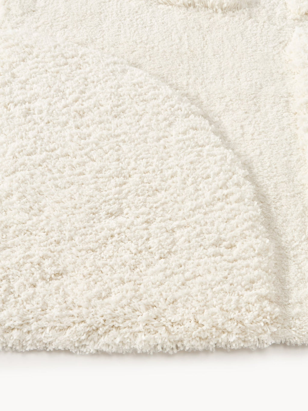 Jade Fluffy High-Low Runner