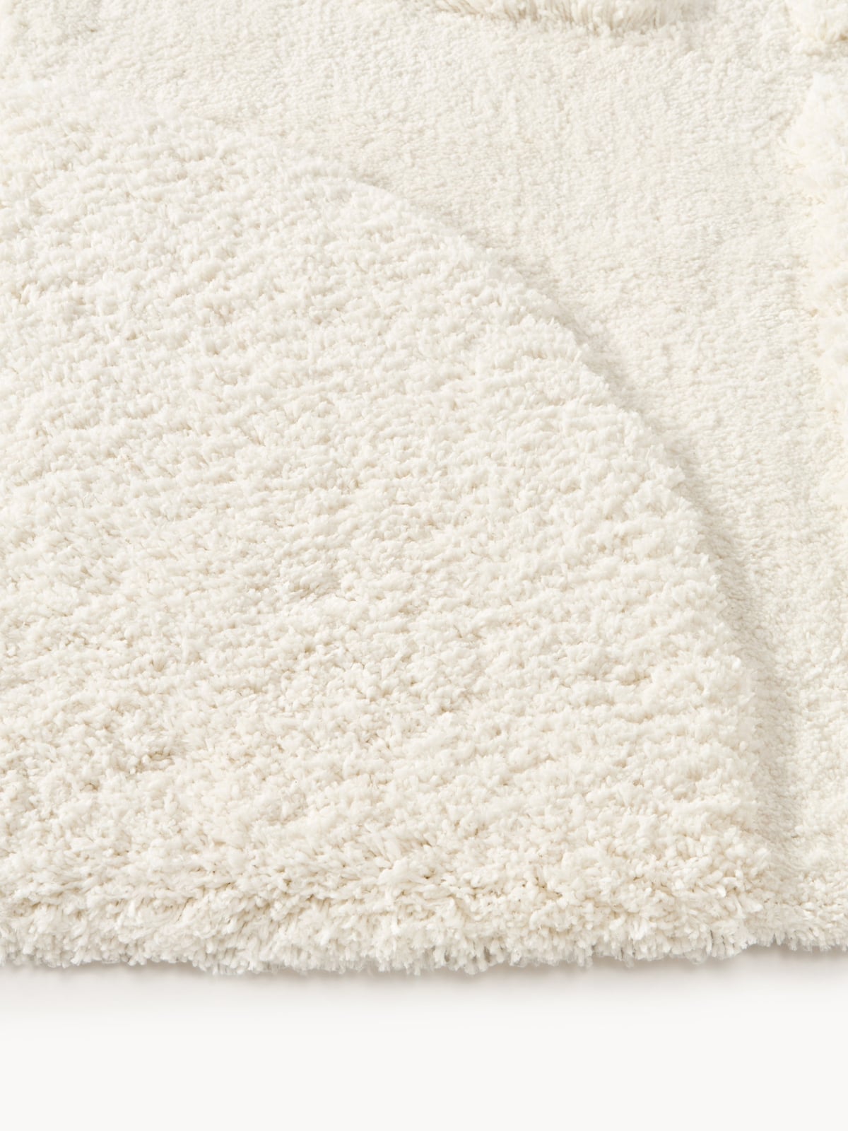 Jade Fluffy High-Low Runner