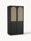 Jeanne Modular Hinged Door Wardrobe, 100 cm Wide, in various sizes