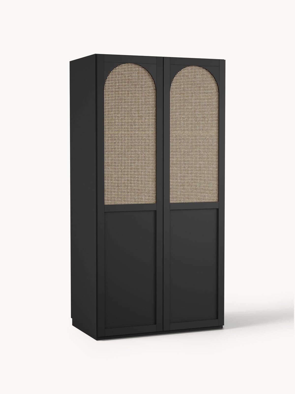 Jeanne Modular Hinged Door Wardrobe, 100 cm Wide, in various sizes