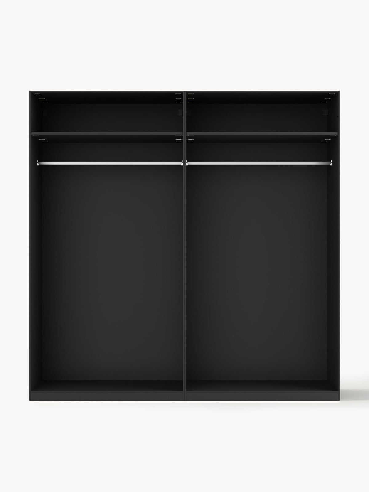 Jeanne Modular Hinged Door Wardrobe, 200 cm Wide, in various sizes