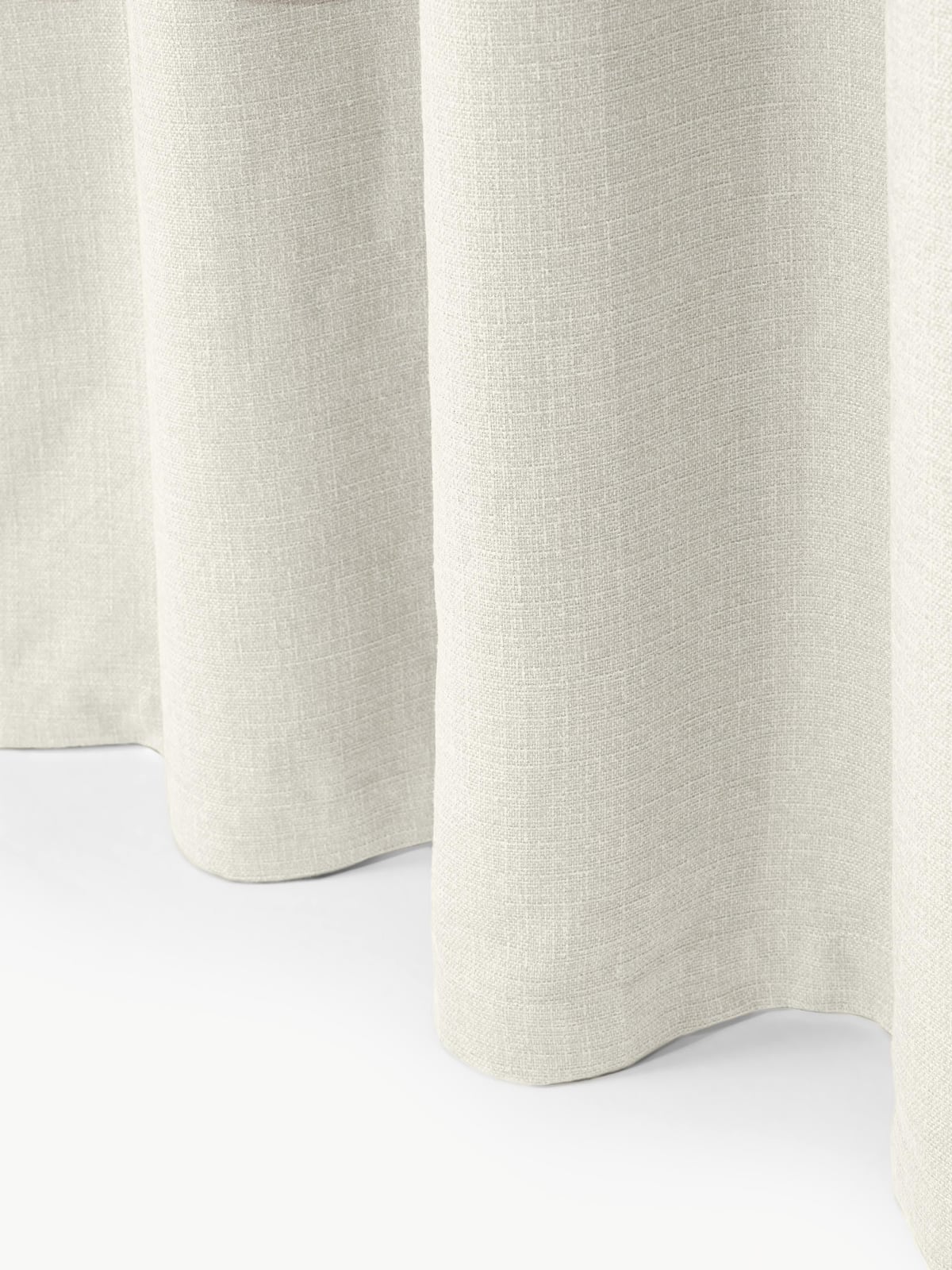 Jensen Opaque Multi-Band Curtains, Set of 2, W 130 cm