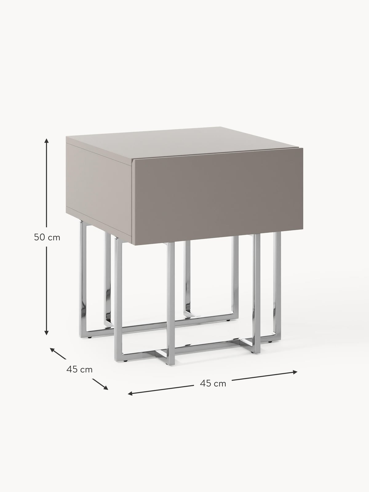 Joe Wooden Bedside Table