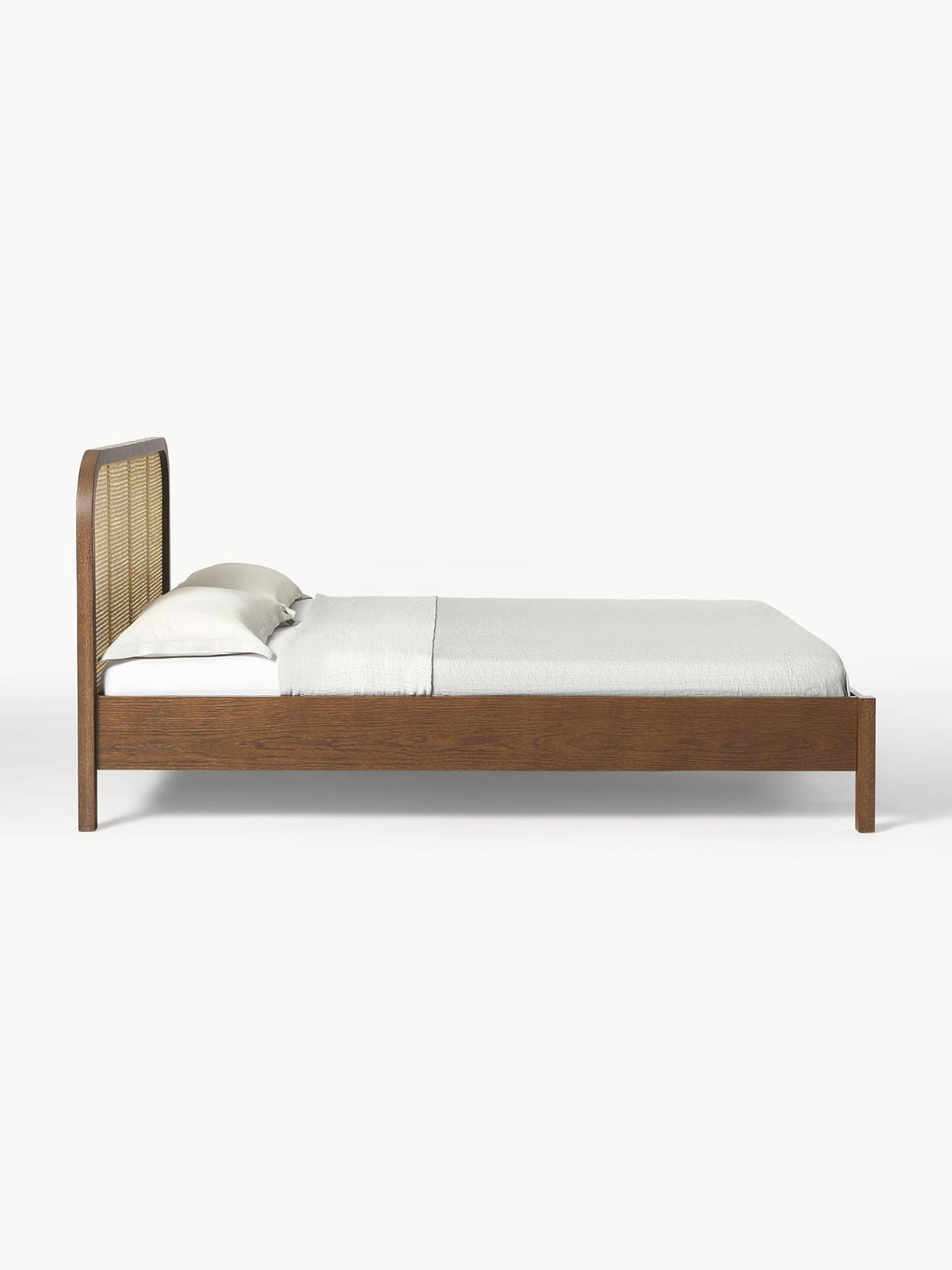 Jones Wooden Bed with Viennese Braid Headboard