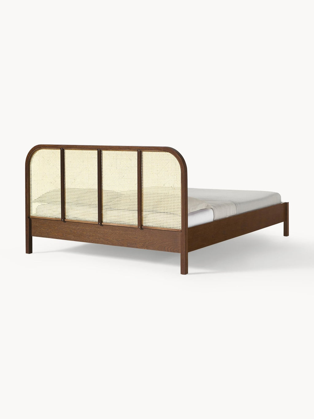 Jones Wooden Bed with Viennese Braid Headboard