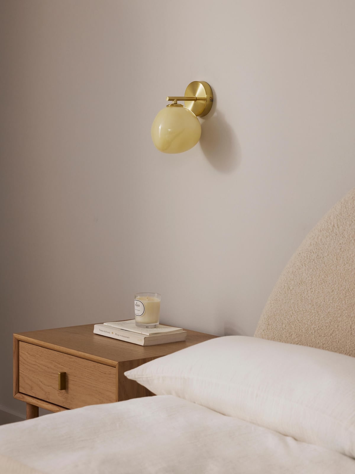 Josie Opal Glass Wall Lamp