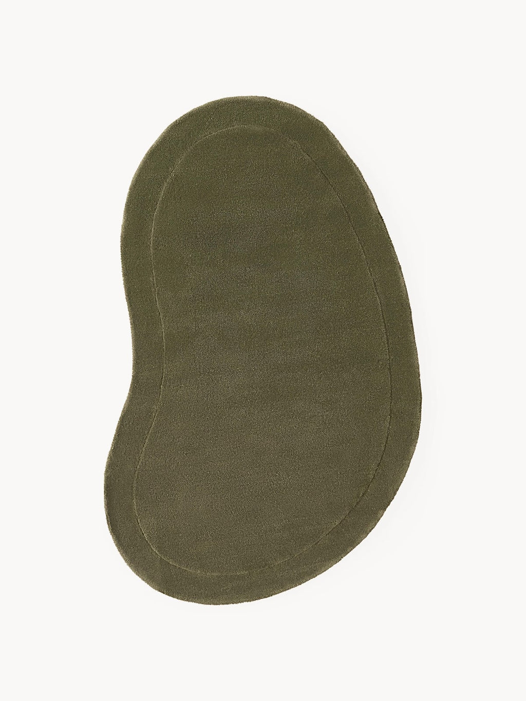 Kadey Organic-Shaped Hand-Tufted Wool Rug