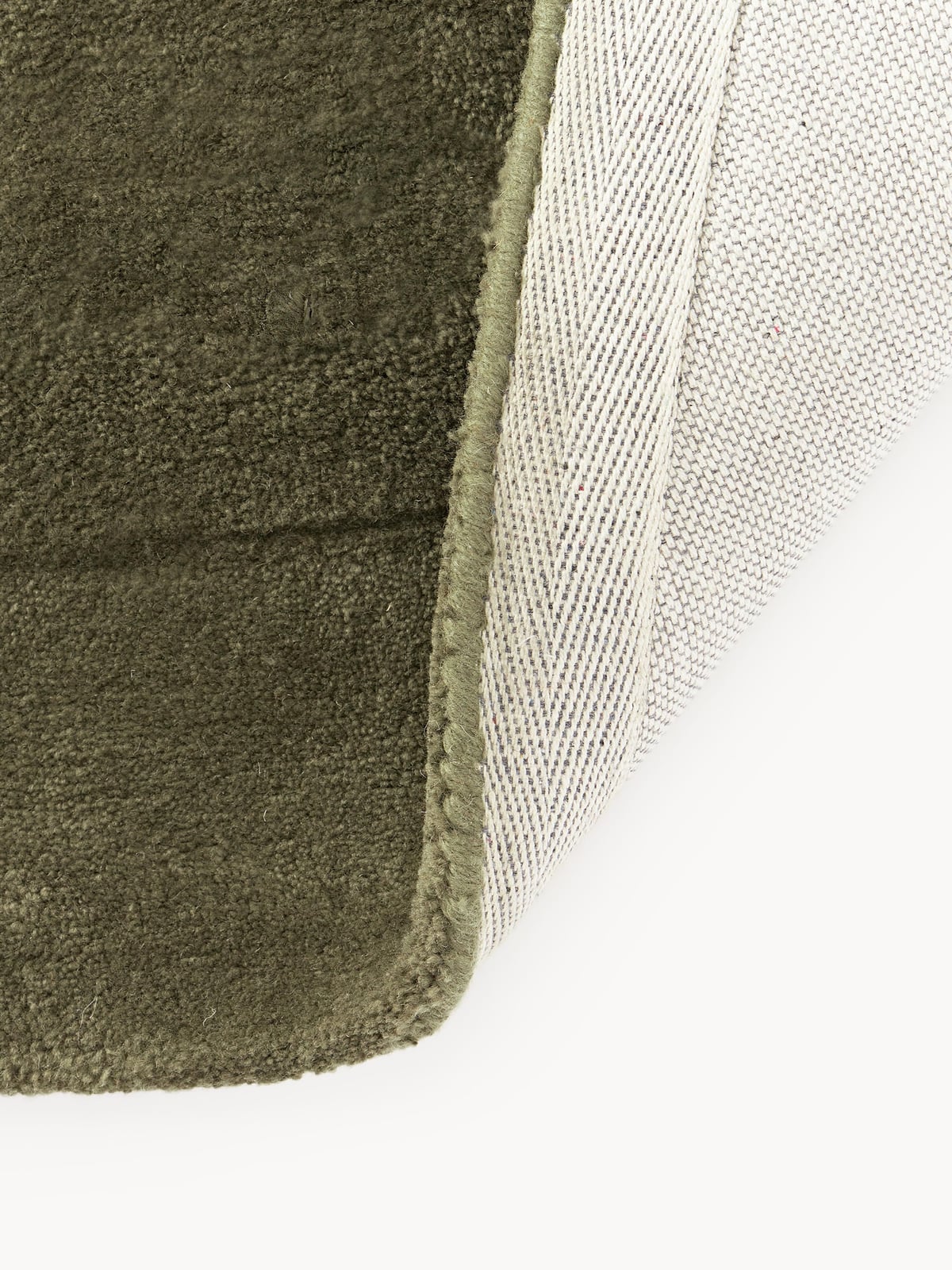 Kadey Organic-Shaped Hand-Tufted Wool Rug