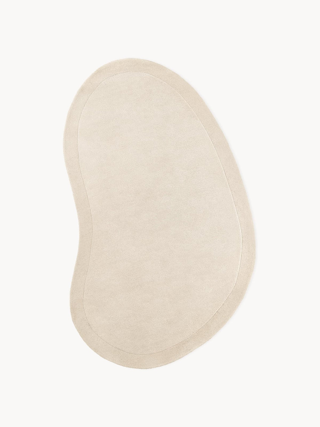 Kadey Organic-Shaped Hand-Tufted Wool Rug