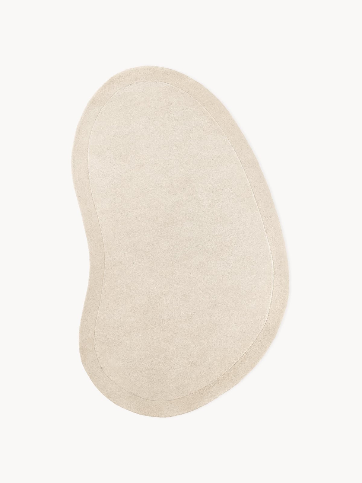 Kadey Organic-Shaped Hand-Tufted Wool Rug