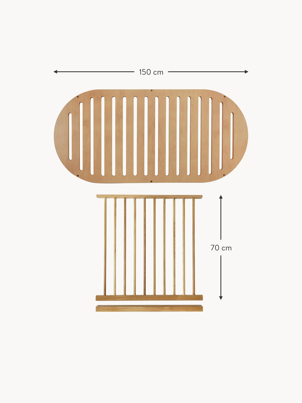 Kai Handmade Kids Bed Conversion Set