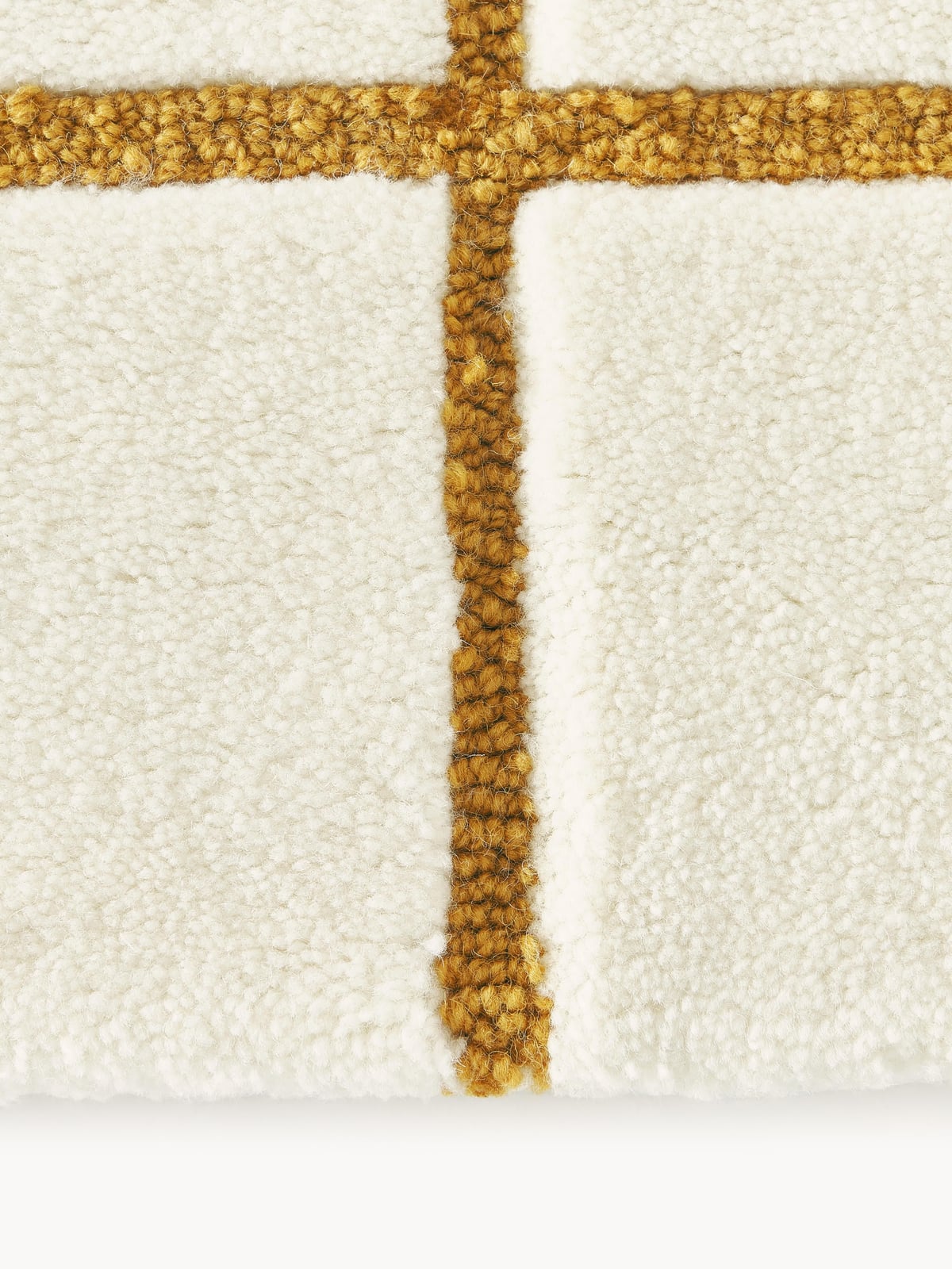 Kallie High-Low Wool Rug, Hand-Tufted