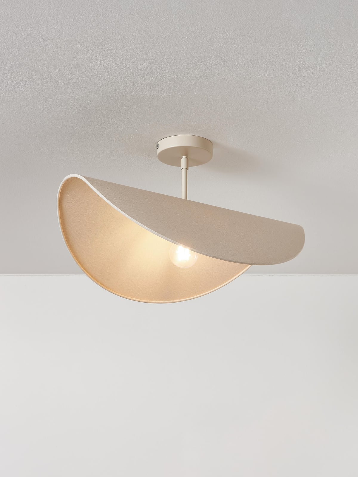 Kenzie Linen Design Ceiling Lamp