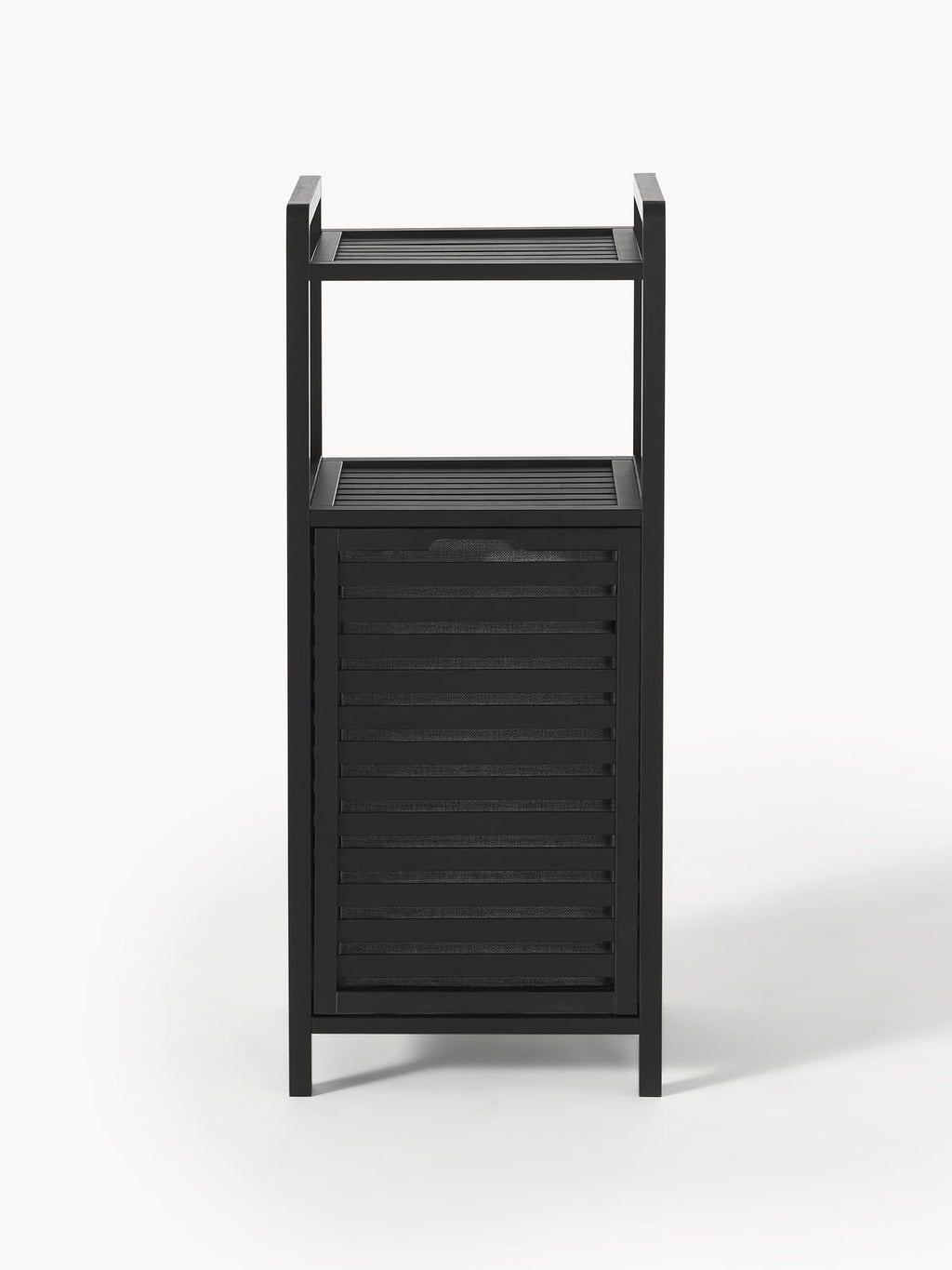 Kit Bathroom Shelf with Laundry Basket