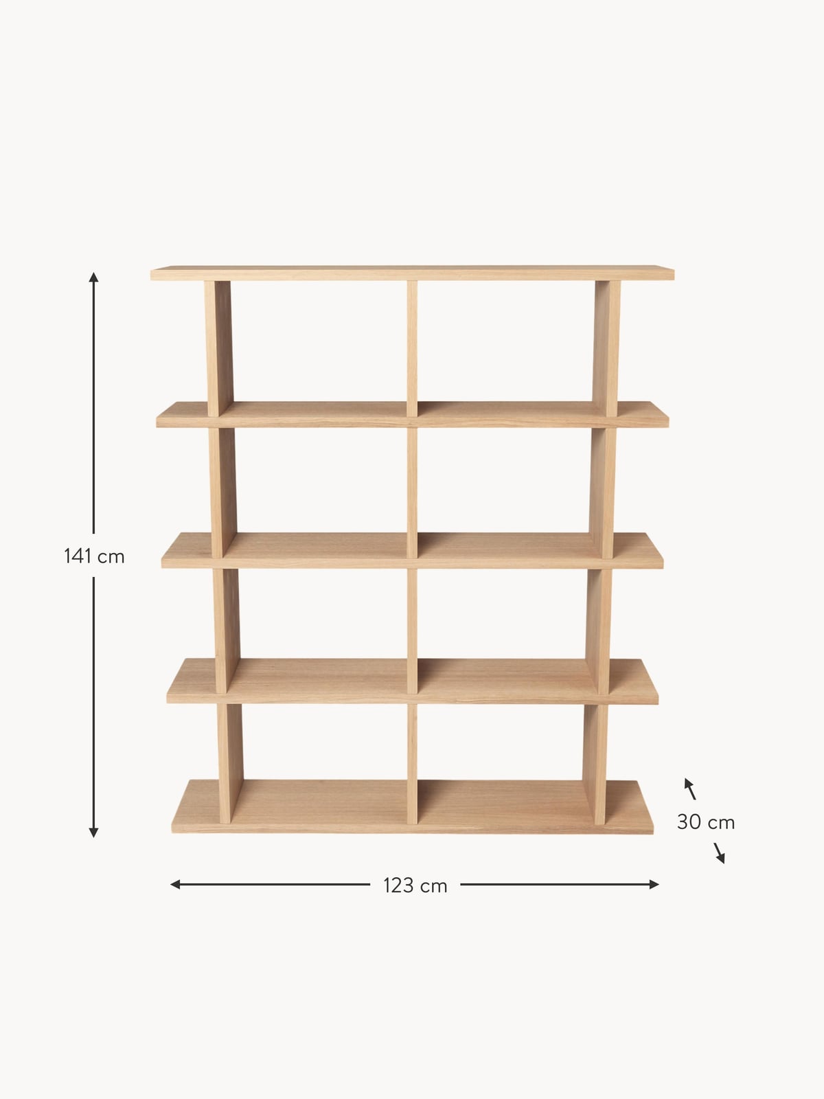 Kona Wooden Shelving Unit