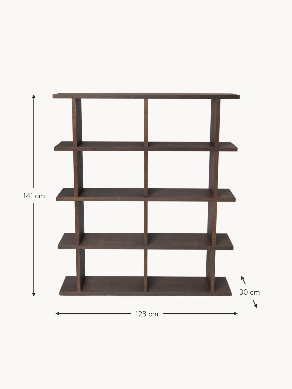 Kona Wooden Shelving Unit