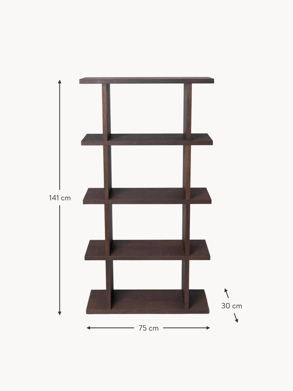 Kona Wooden Shelving Unit