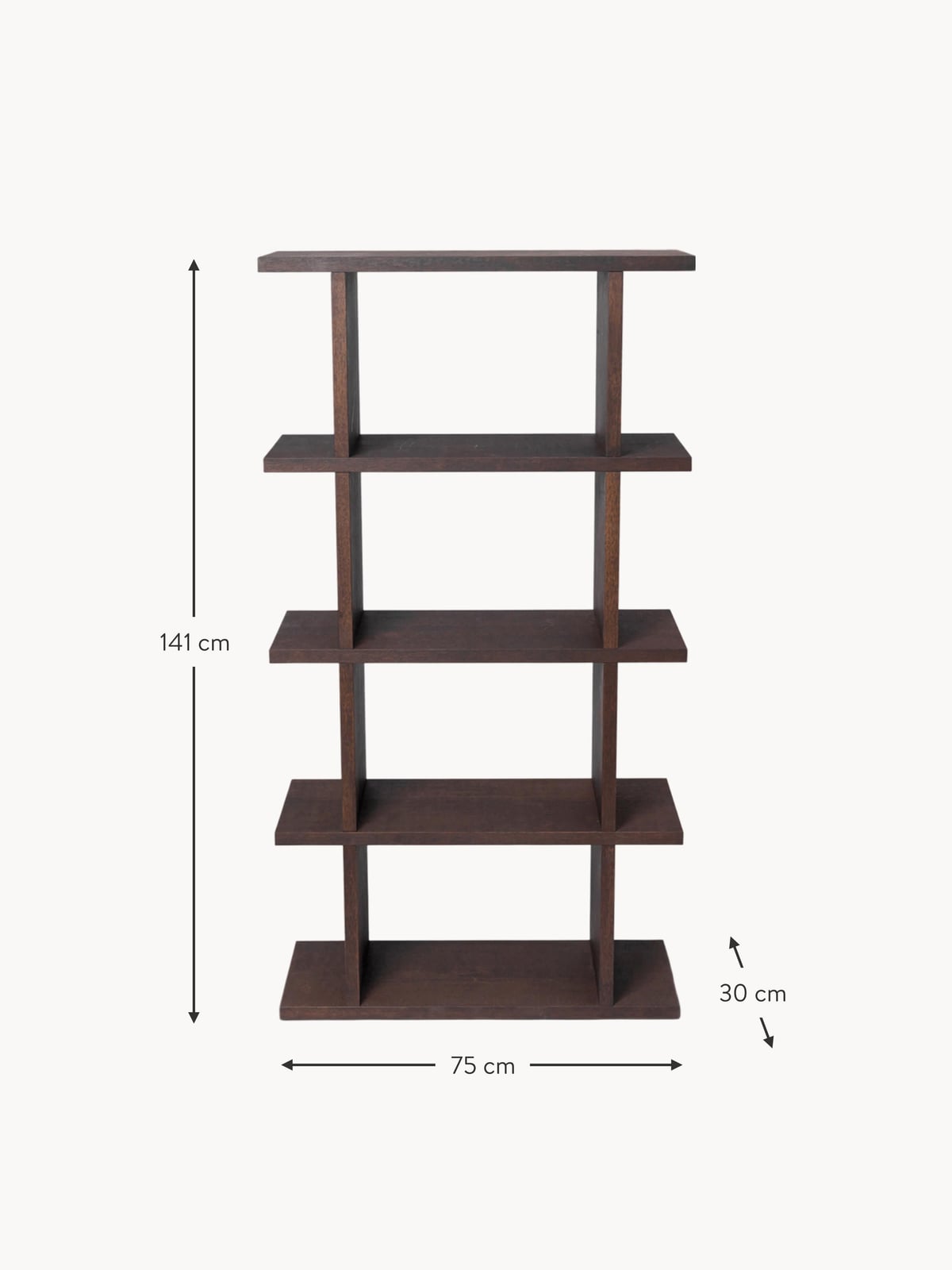 Kona Wooden Shelving Unit