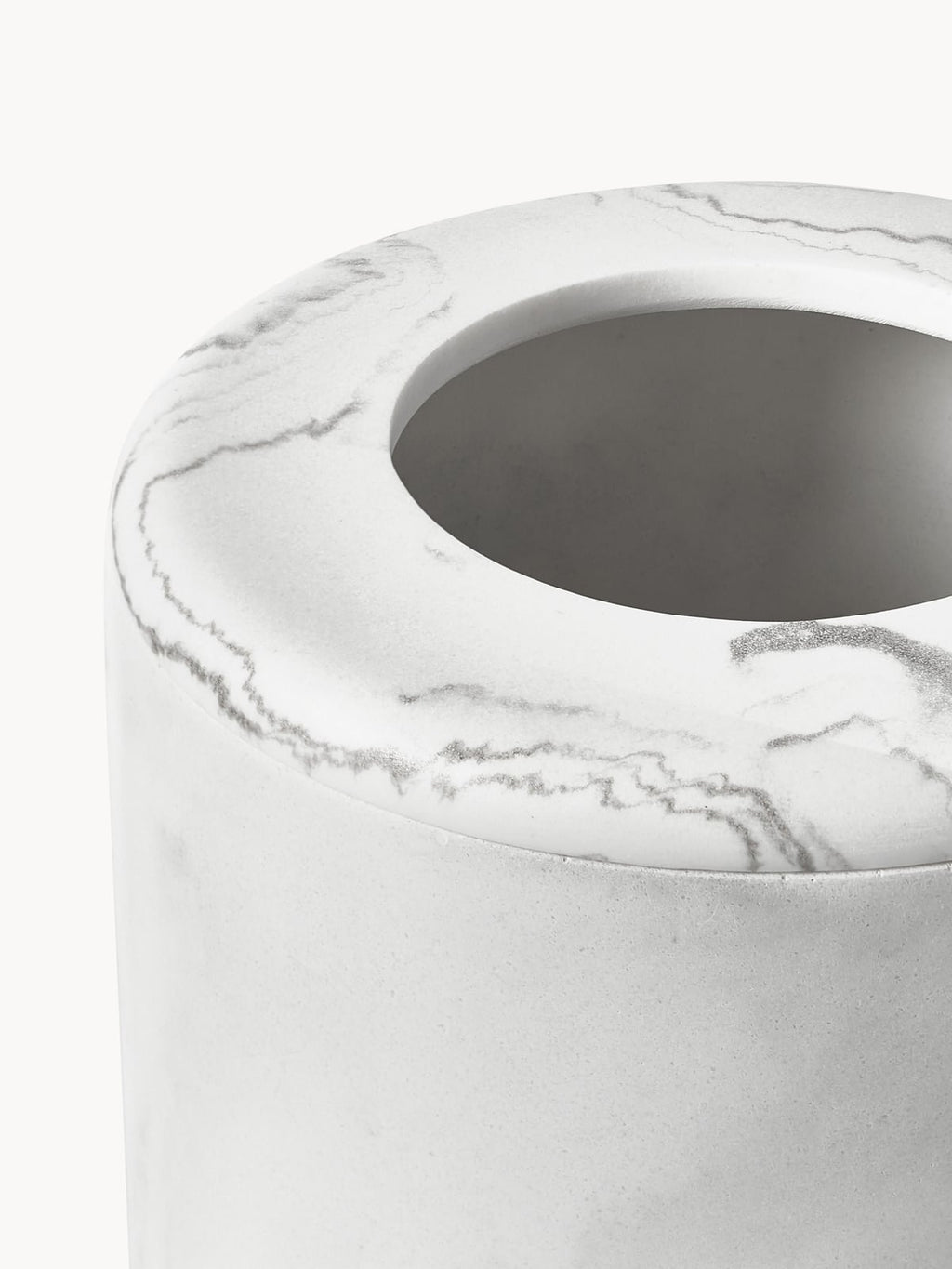Kyle Marble Effect Waste Bin