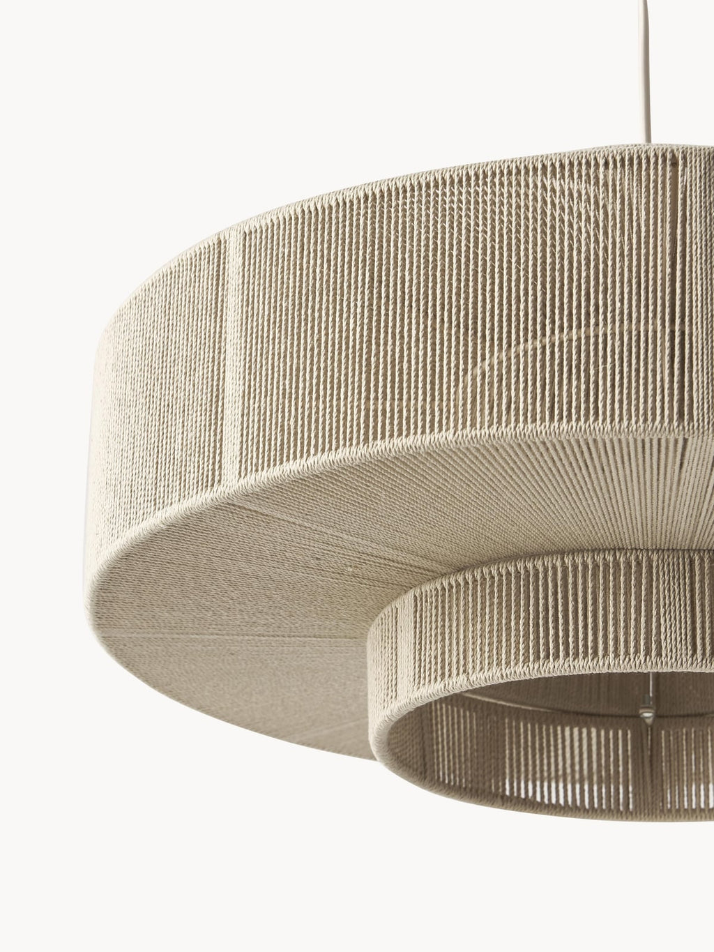 Lace Large Linen Thread Pendant Light
