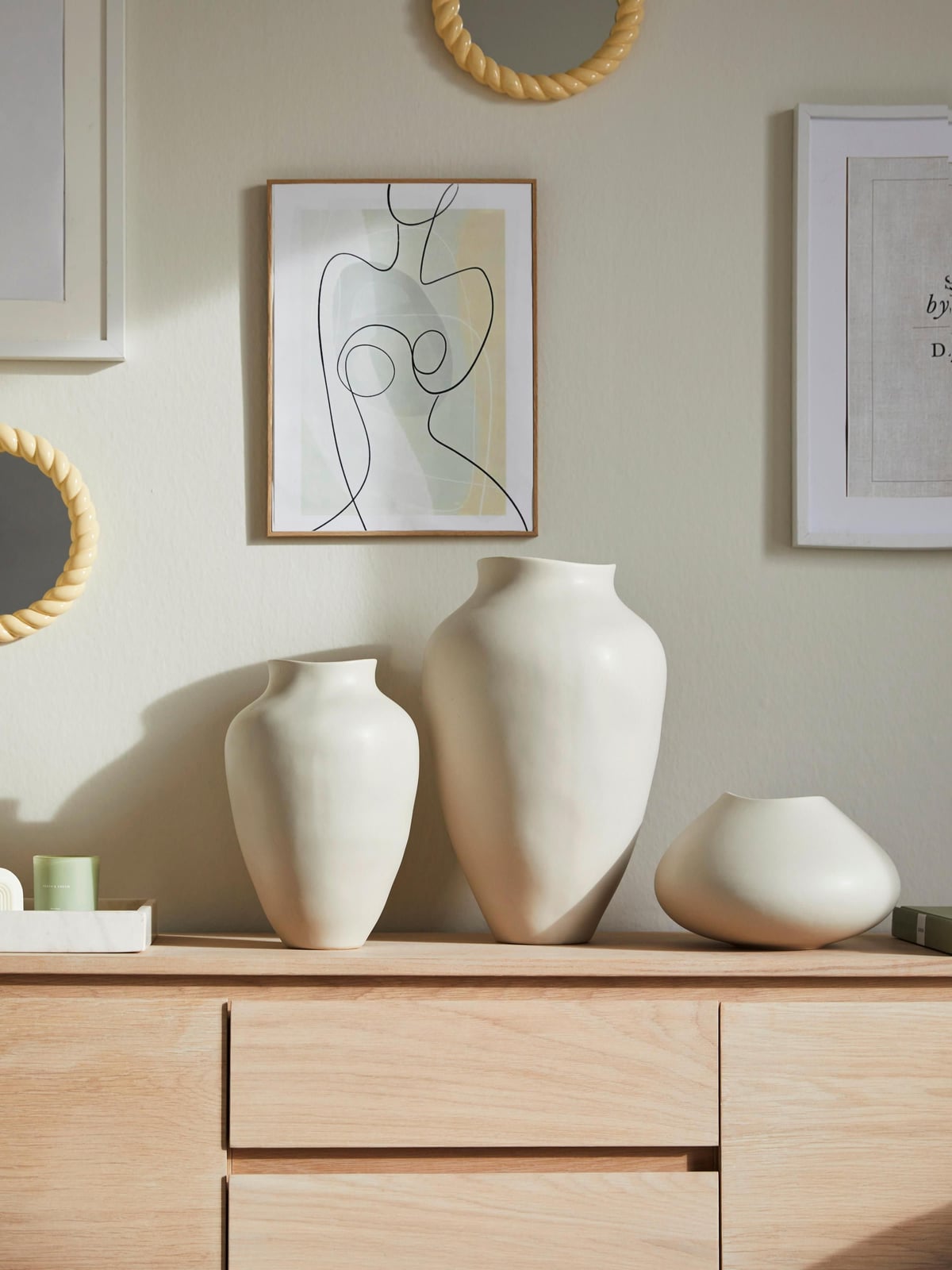 Latona Handmade Vase, H 30 cm