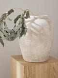 Leana Vase with Sand Finish, H 32 cm