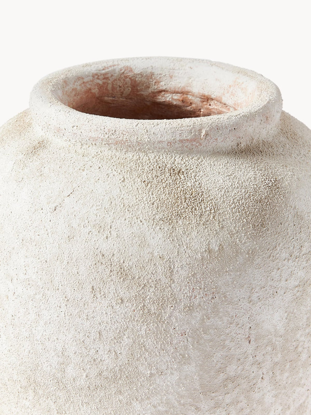 Leana Vase with Sand Finish, H 32 cm