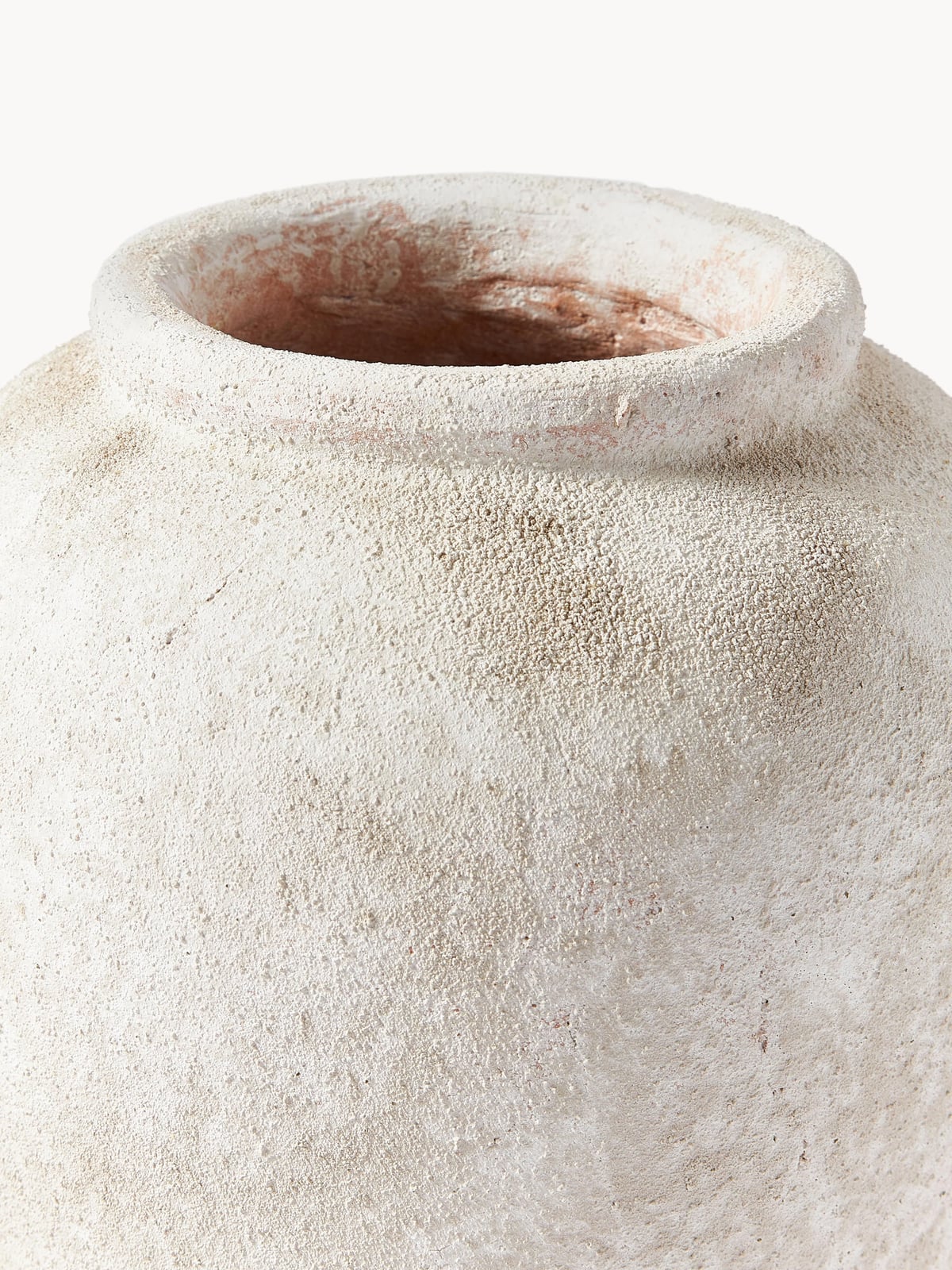 Leana Vase with Sand Finish, H 32 cm