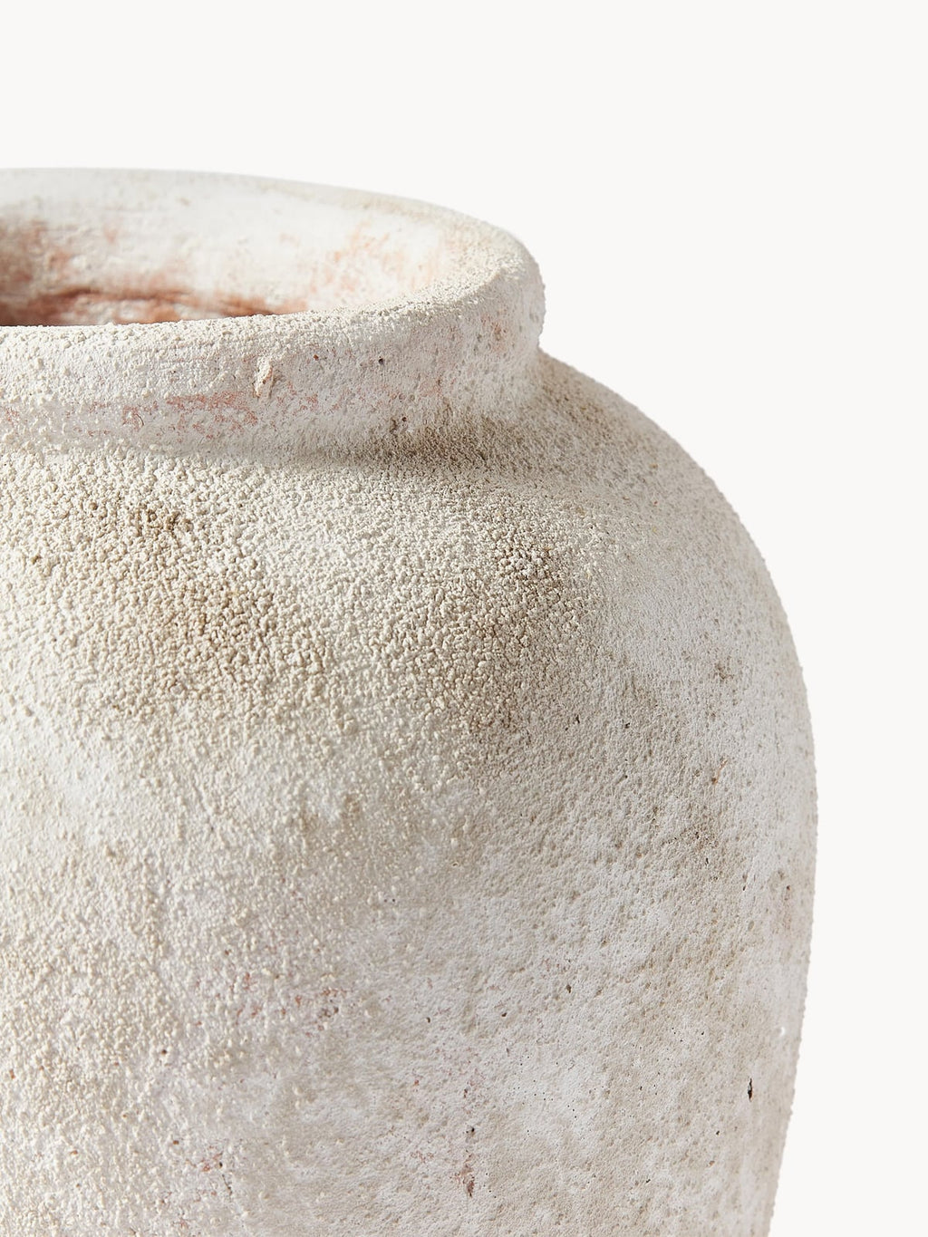 Leana Vase with Sand Finish, H 32 cm
