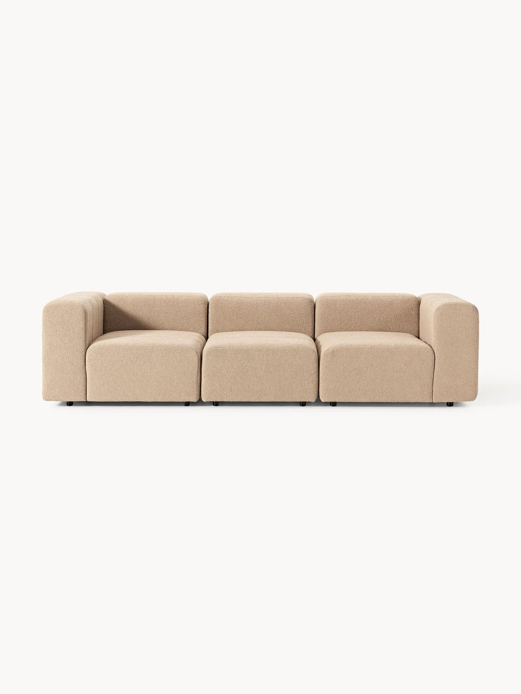 Lena Bouclé Modular Sofa (4-seater)